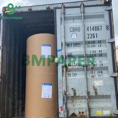 Cuộn giấy kraft nâu có thể mở rộng cho bao gạo Kraft 70g 80g 85g 100g 120g