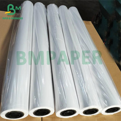 Giấy theo dõi không có lớp phủ Cuộn 20 trong X 55 Yard Mẫu theo dõi Giấy trắng mờ
