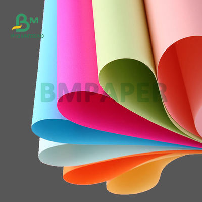 Giấy Bristol không tráng màu đỏ 100 - 250gsm cho thủ công DIY 1350mm Hình ảnh rõ nét
