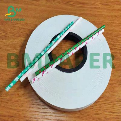 Rơm trắng Gói thực phẩm Giấy Kraft 24gsm 28gsm Bao bì Craft Papel
