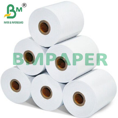 80x80MM 57x50MM Giấy trái phiếu giấy trắng mờ cho máy tính tiền