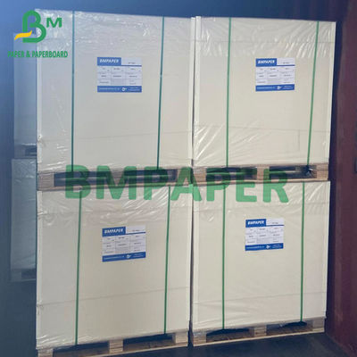 Giấy offset trắng 50gsm 53gsm Tờ giấy văn bản không tráng được xếp chồng lên nhau