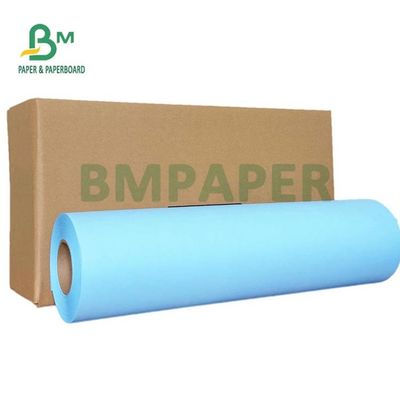 Giấy kỹ thuật số màu xanh lam 80gsm dành cho bản vẽ kỹ thuật 20'' 24'' X 50yard Lõi 2 inch