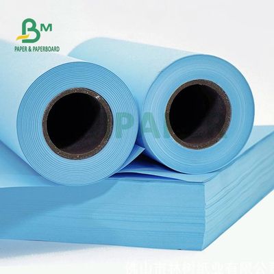 Giấy kỹ thuật số màu xanh lam 80gsm dành cho bản vẽ kỹ thuật 20'' 24'' X 50yard Lõi 2 inch