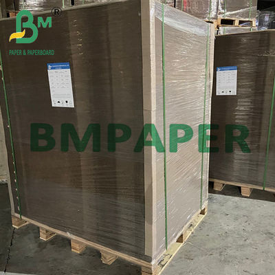 Bảng song công tráng 300GSM 400GSM Giấy trắng tái chế với mặt sau màu xám cho sách tập tin