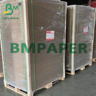 Bảng song công tráng 300GSM 400GSM Giấy trắng tái chế với mặt sau màu xám cho sách tập tin