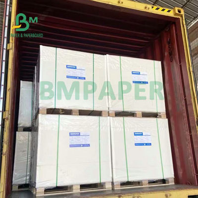 Hộp gấp 215gsm 220gsm C1S cho thùng thuốc lá màu trắng / trắng