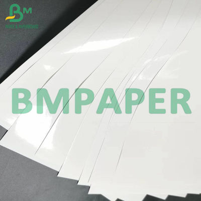 80g 90g Giấy ướt ướt trắng Nhãn chai bia tẩy trắng Papel trong tờ