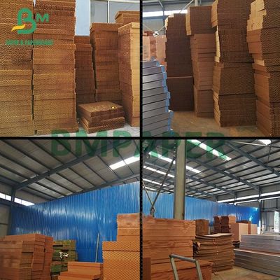 Tấm làm mát Giấy Kraft nâu 70gsm 80gsm 90gsm 100gsm Giấy cuộn có độ bền ướt cao