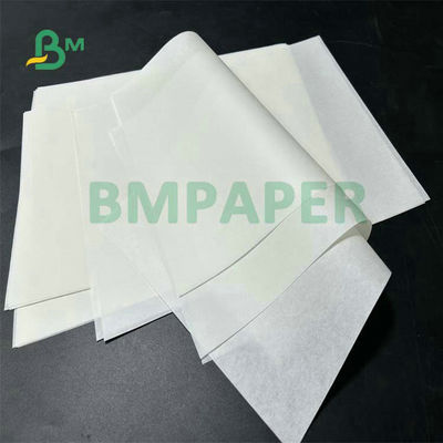 30gsm 35gsm 40gsm Cuộn giấy thấm mỡ tráng màu trắng để gói bánh mì kẹp thịt