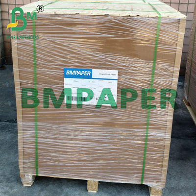 48cm 50cm 150gsm Giấy kraft nguyên chất có độ bền cao để đóng gói thức ăn chăn nuôi