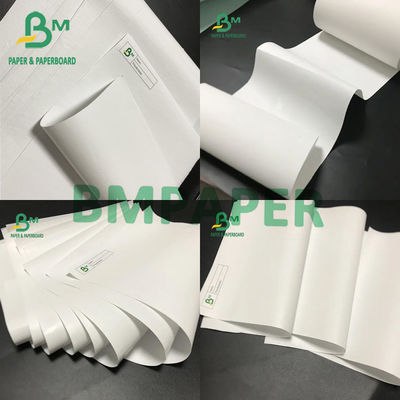 Giấy in nhiệt 70gsm 55gsm 48gsm Hiển thị màu đen Cuộn trắng 790mm