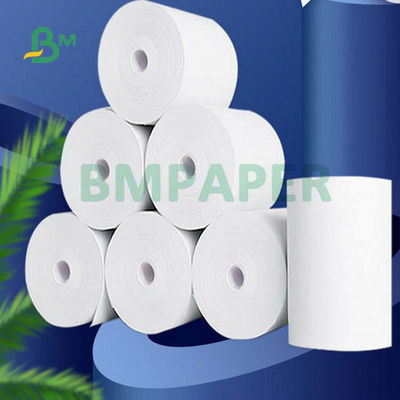 55gr 80x80mm 57x40mm Máy tính tiền cuộn giấy nhiệt cho ngân hàng POS