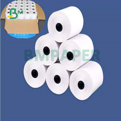 55gr 80x80mm 57x40mm Máy tính tiền cuộn giấy nhiệt cho ngân hàng POS