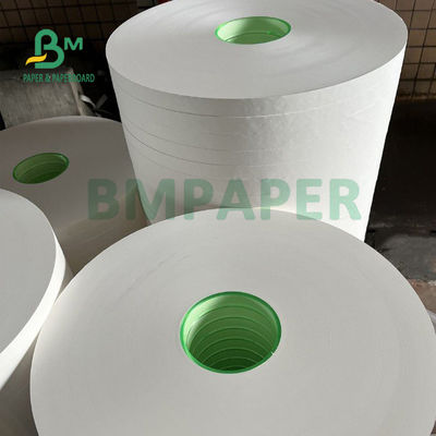 Cuộn giấy gói rơm trắng 24gsm 28gsm 25 mm 26,5mm Có thể phân hủy