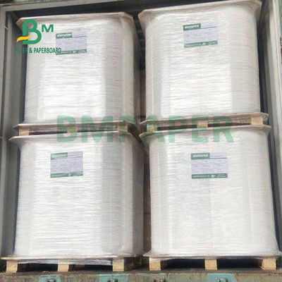 Cuộn giấy gói rơm trắng 24gsm 28gsm 25 mm 26,5mm Có thể phân hủy