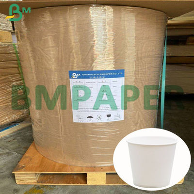 210g + 15g PE tráng thực phẩm cấp bát mì cốc giấy bìa trong cuộn Jumbo