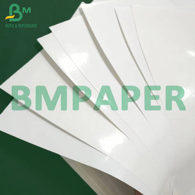 70g Giấy cường lực ướt được tẩy trắng Chai bia Nhãn đóng gói Papel trong tờ Jumbo
