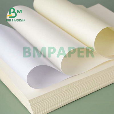 Giấy in trái phiếu màu vàng không tráng giấy 60gsm 70gsm cho máy tính xách tay