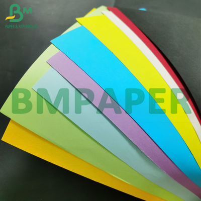 80GSM 110GSM Đóng gói đầy màu sắc Giấy kraft Giấy thủ công màu Bristol cho túi