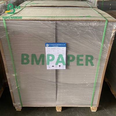 Giấy in hai mặt OEM Bảng bìa cứng Một mặt màu xám Một mặt tráng trắng 200 - 450gsm