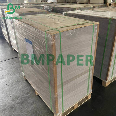 Giấy in hai mặt OEM Bảng bìa cứng Một mặt màu xám Một mặt tráng trắng 200 - 450gsm