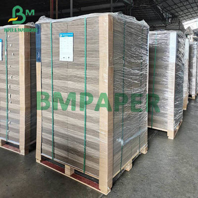 Giấy in hai mặt OEM Bảng bìa cứng Một mặt màu xám Một mặt tráng trắng 200 - 450gsm