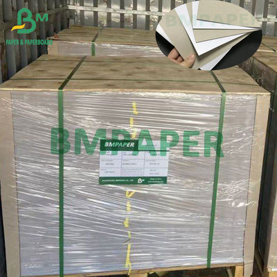 Giấy hai mặt màu xám Mặt xám / Mặt trắng Bảng trắng thùng carton 350gsm 400gsm 450gsm