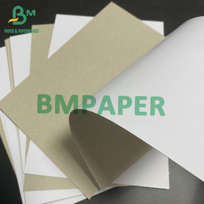 Giấy hai mặt màu xám Mặt xám / Mặt trắng Bảng trắng thùng carton 350gsm 400gsm 450gsm