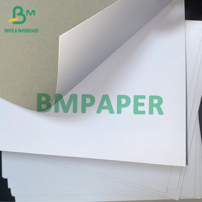 Giấy hai mặt màu xám Mặt xám / Mặt trắng Bảng trắng thùng carton 350gsm 400gsm 450gsm