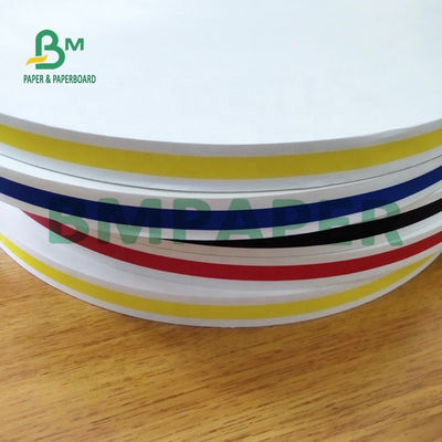 60gsm 120gsm Tái chế màu vàng Bule Giấy kraft MG để làm ống hút