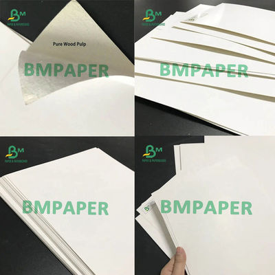 Giấy GC1 chất lượng tốt Giấy GT1 250gsm - 400gsm Tấm bìa một mặt được phủ màu trắng 700 X 1000mm
