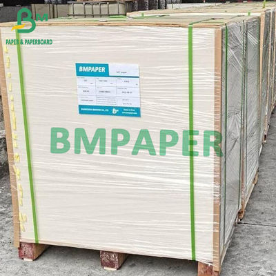 Giấy GC1 chất lượng tốt Giấy GT1 250gsm - 400gsm Tấm bìa một mặt được phủ màu trắng 700 X 1000mm