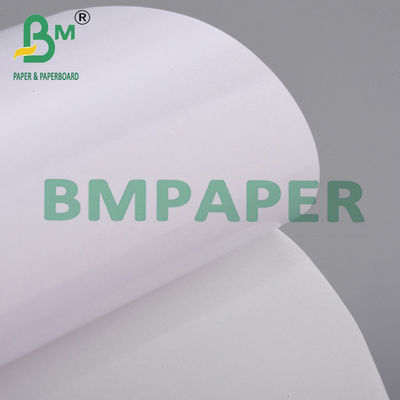 Nhãn dán tự dính 58 - 90gsm Giấy thủy tinh trắng cho nhãn
