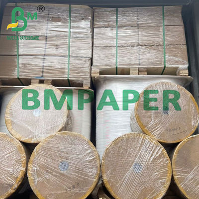 Nhãn dán tự dính 58 - 90gsm Giấy thủy tinh trắng cho nhãn
