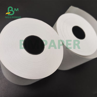 Cuộn giấy in nhiệt 55gsm 60gsm cho máy tính tiền 57 x 40mm