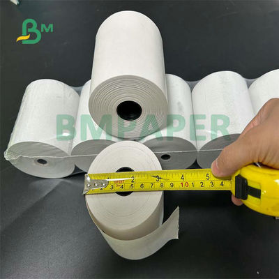 50Gr 55Gr 80 x 80mm 57 x 50mm Giấy biên nhận nhiệt để in giấy đăng ký ATM
