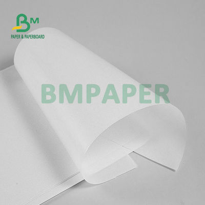 Chất lượng cao 58g 60g 62g Giấy Glassin màu trắng xanh để làm nhãn dán