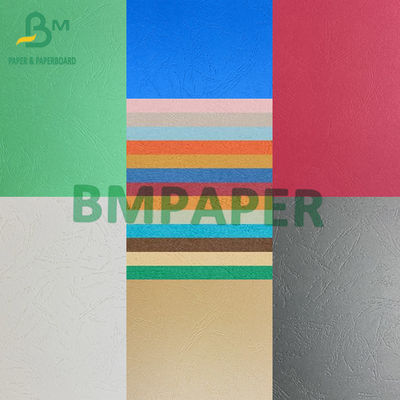 110gsm Binding Cover Paper Hai mặt Da Texture A1 A2 A3 A4 A5 Màu đúc