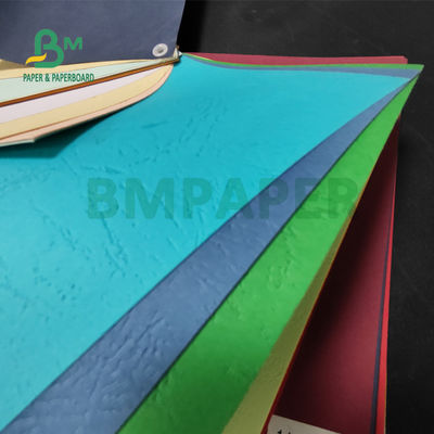 110gm 150gm Bìa giấy kết cấu đa màu để dán sách 72 x 102cm