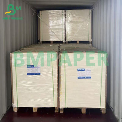 Thẻ tẩy trắng cấp thực phẩm bằng bột gỗ nguyên chất 100% được phủ một mặt cho hộp mang đi