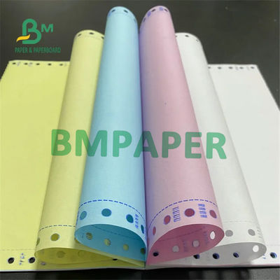 50 - 60g NCR Roll Carbonless Copy Paper CFB CFB CB giấy 240mm 610mm 860mm rộng