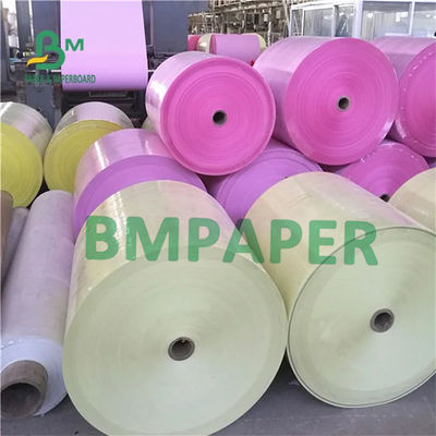 50 - 60g NCR Roll Carbonless Copy Paper CFB CFB CB giấy 240mm 610mm 860mm rộng