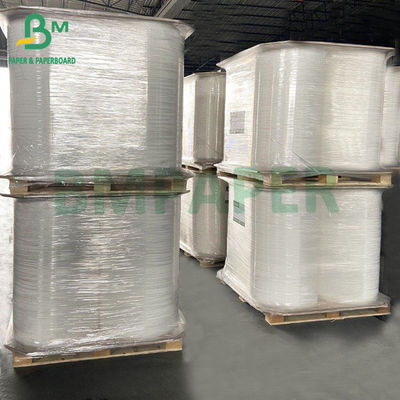 24gm 28gm giấy bọc ống hút uống màu trắng