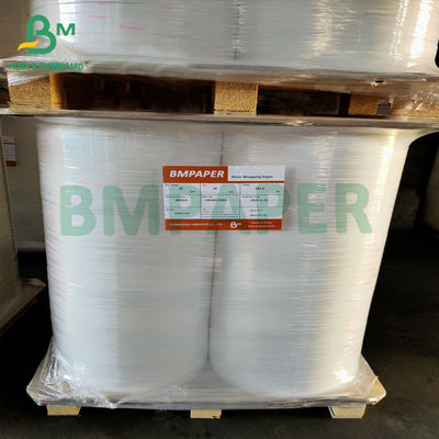 24gm 28gm giấy bọc ống hút uống màu trắng