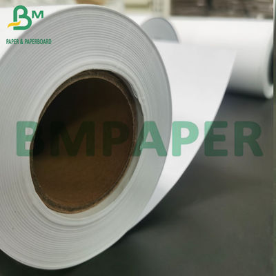 20lb Bạch giấy CAD Plotter độ sáng cao giấy liên kết sạch cho kỹ thuật