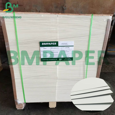 1mm 900g White Cardboard Double Side Bleached Coated Duplex Board Để đóng gói