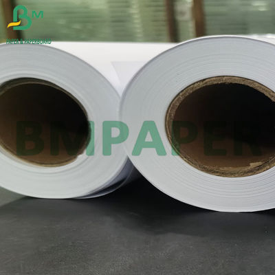20lb không sơn CAD giấy vẽ màu trắng kỹ thuật Roll giấy trái phiếu để in