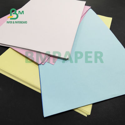 55gm 60gm Màu hồng trắng xanh NCR giấy in văn phòng cho hóa đơn 70 x 100CM