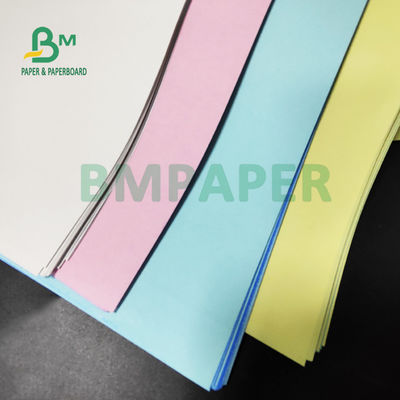 55gm 60gm Màu hồng trắng xanh NCR giấy in văn phòng cho hóa đơn 70 x 100CM